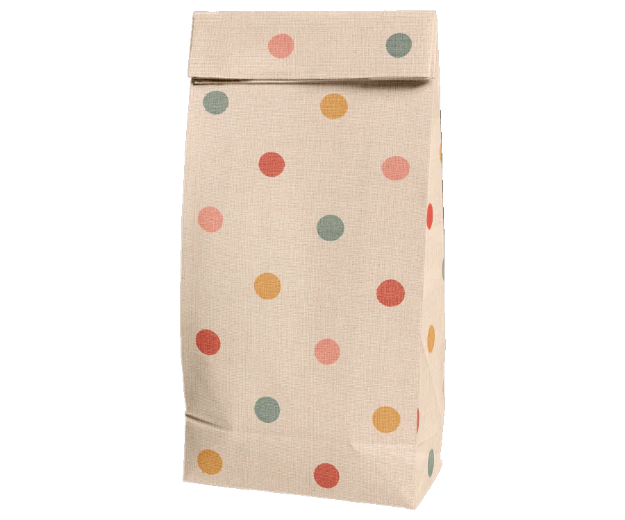 Maileg Small Gift Bags, Multi-dots