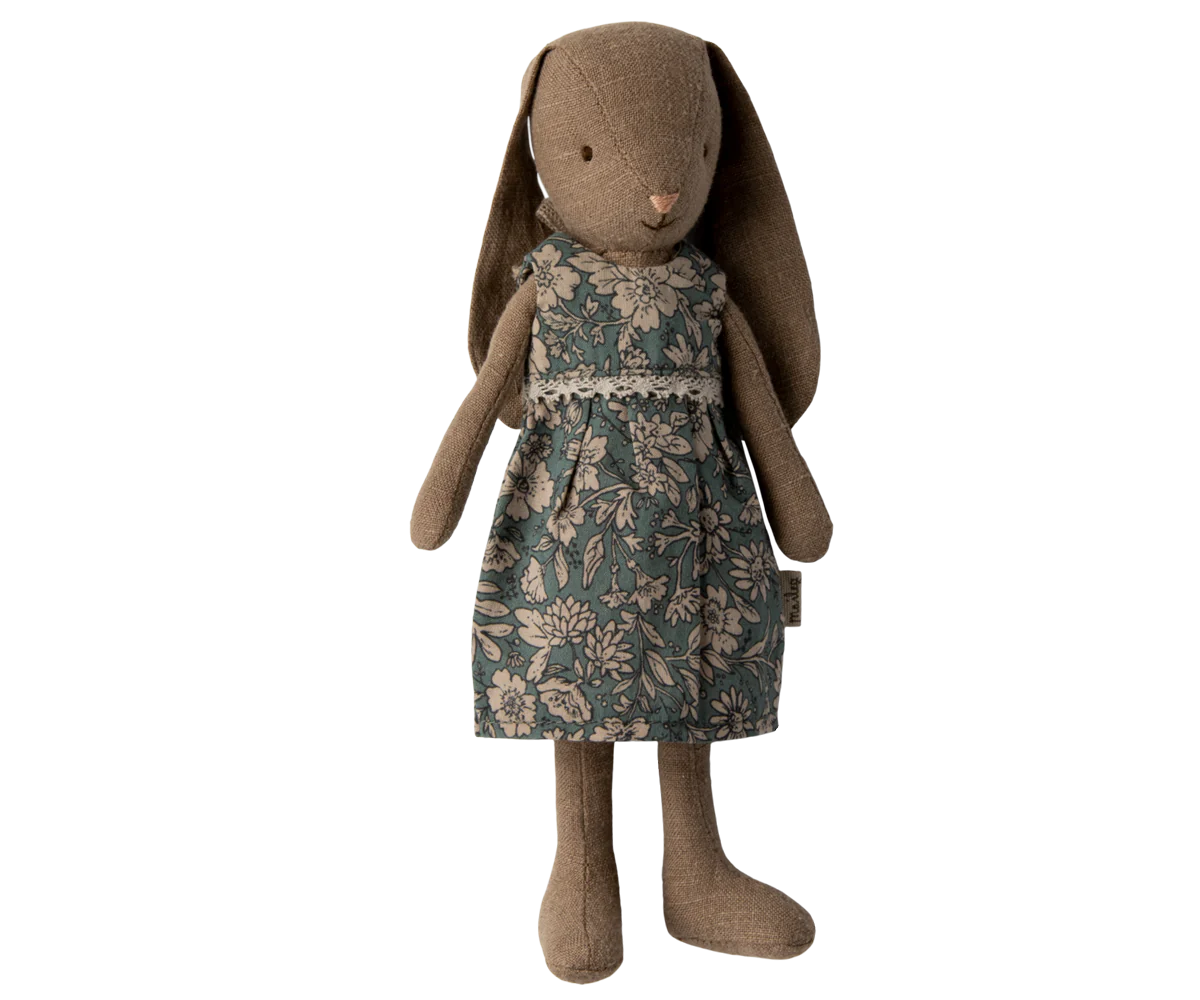 Maileg Bunny size 1, Brown - Dress