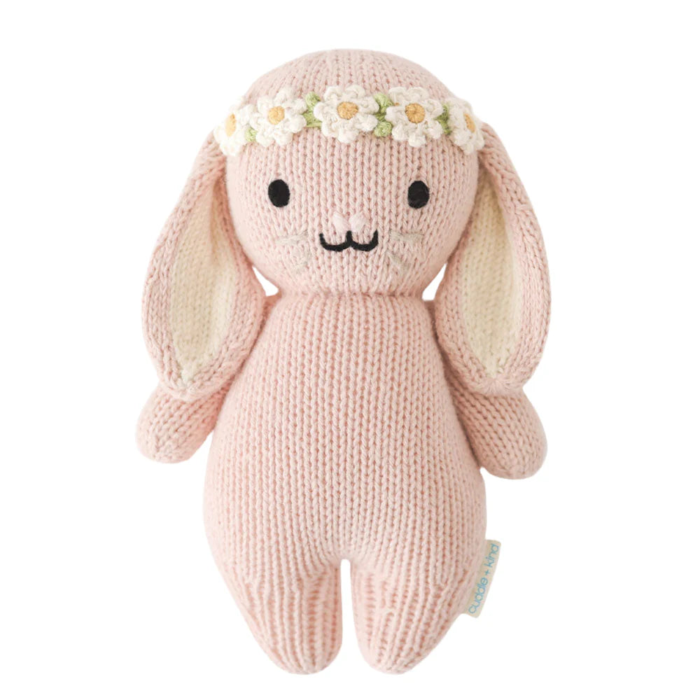 Cuddle + Kind Baby bunny (rose with ivory floral)