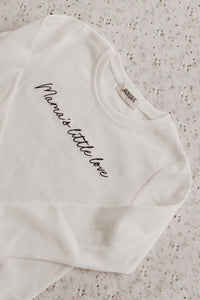 Bencer & Hazelnut Mama's Little Love Bodysuit/Long Sleeve Top