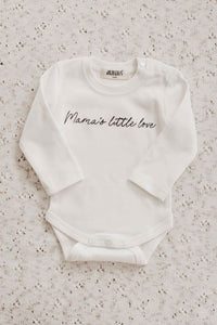 Bencer & Hazelnut Mama's Little Love Bodysuit/Long Sleeve Top