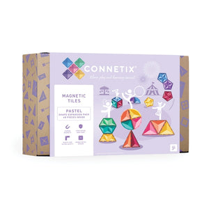 [Pre-Order] Connetix Tiles Pastel Shape Expansion Pack 48 pc
