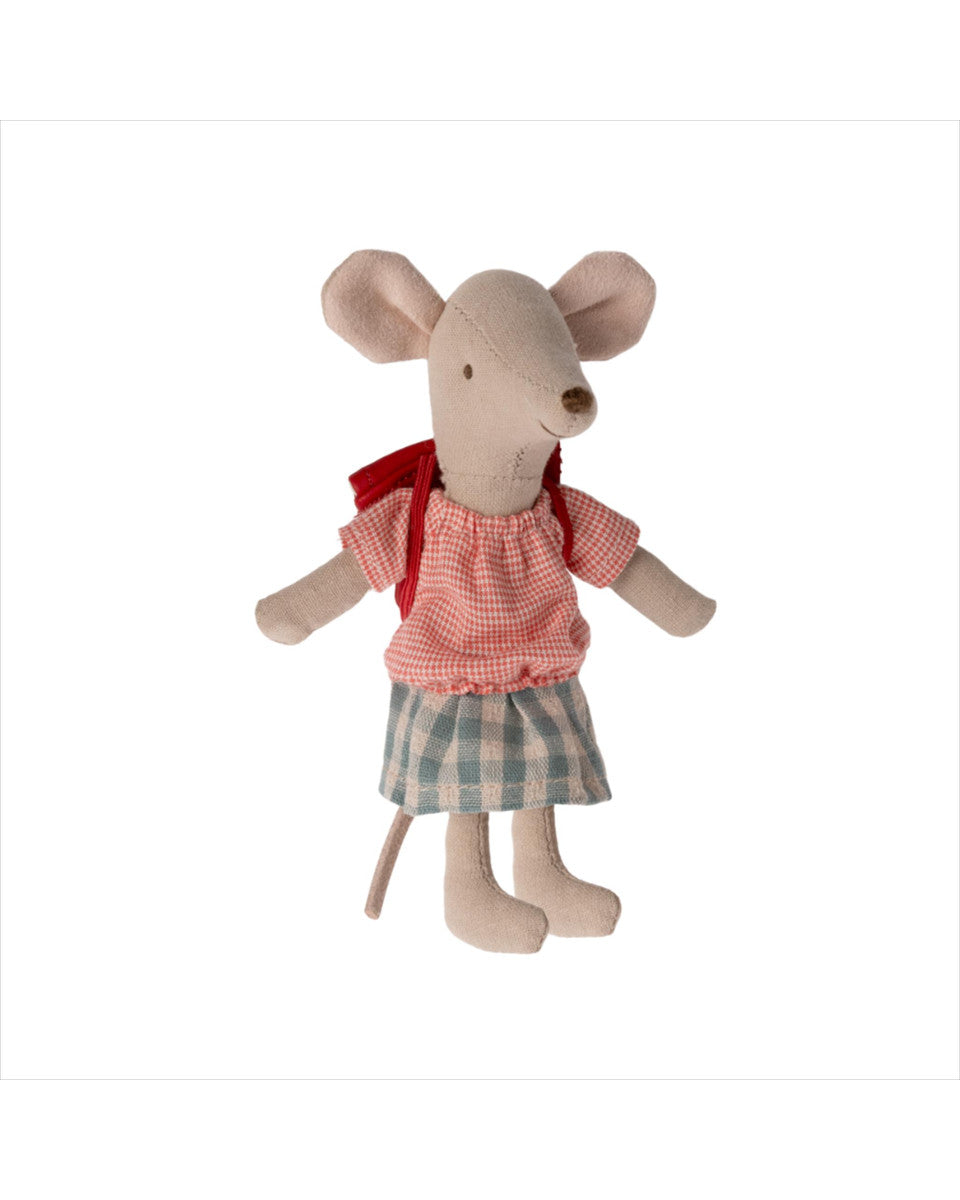 Maileg Tricycle mouse, Big sister - Red