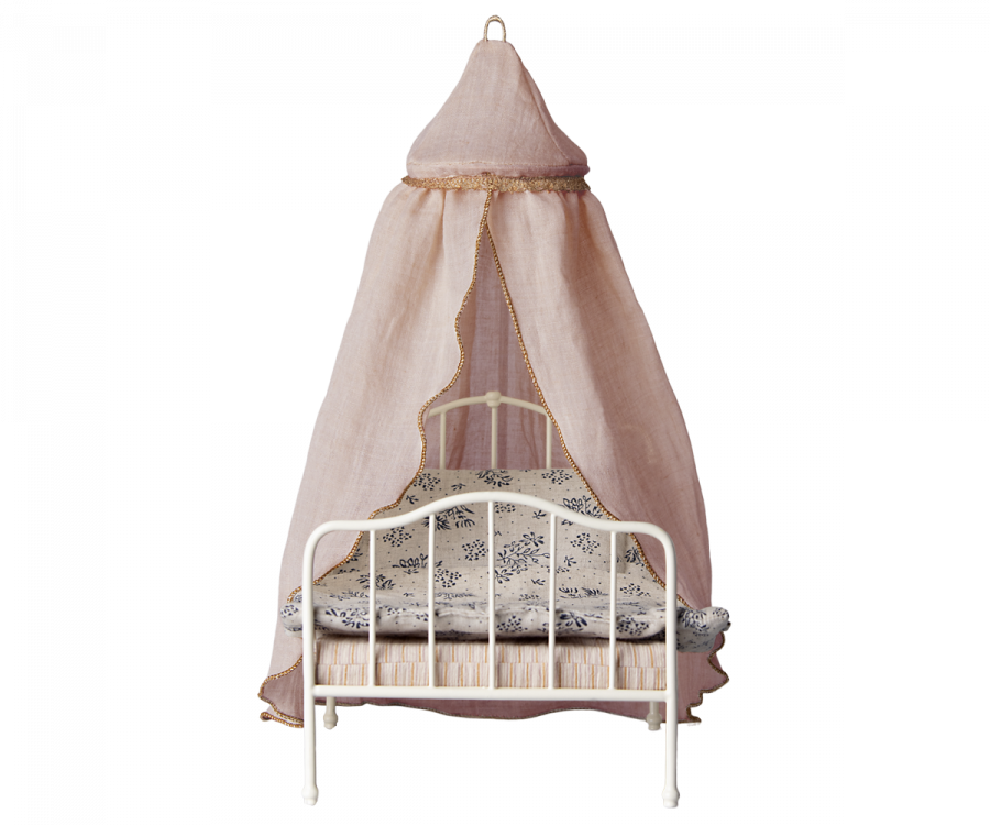 Maileg Miniature bed canopy - Rose