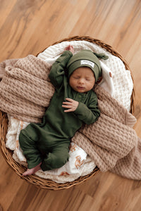 Snuggle Hunny Kids Olive Growsuit