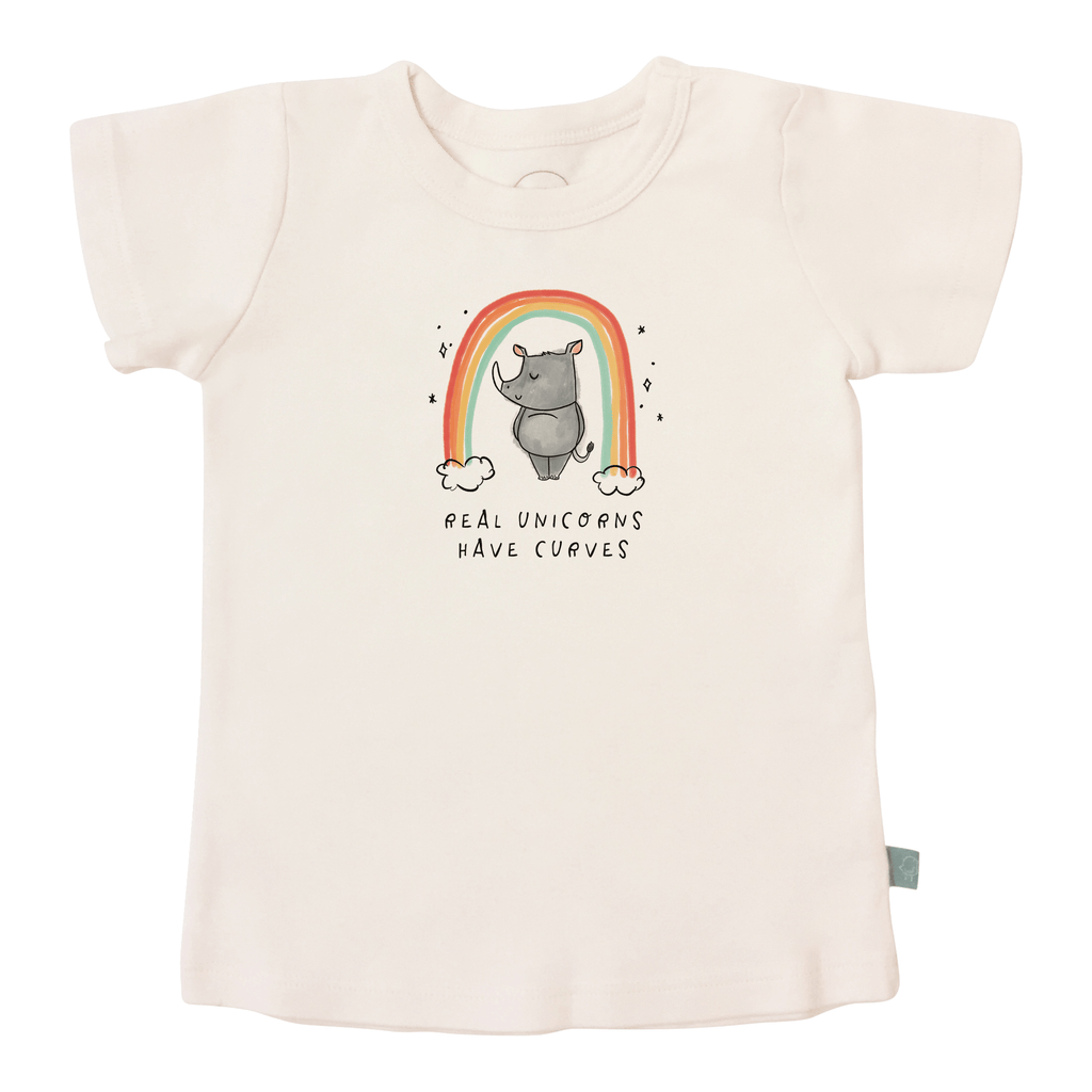 Finn & Emma Graphic Tee (Unicorn Curves)