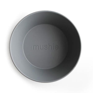 Mushie Round Dinnerware Bowls, Set of 2