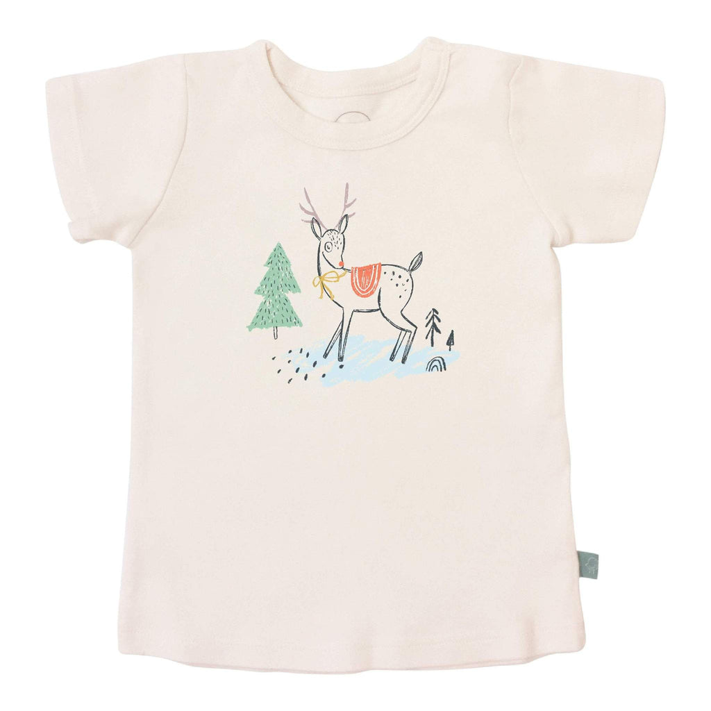 Finn & Emma Graphic Tee - Christmas Deer
