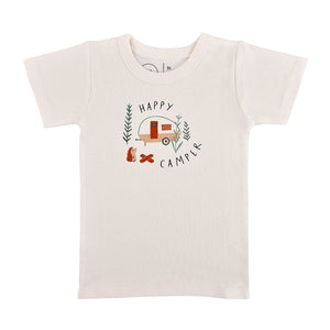 Finn & Emma Graphic Tee (Happy Camper)