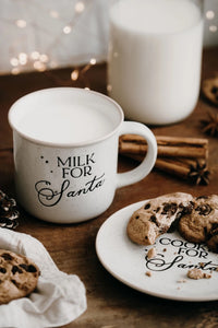 Bencer & Hazelnut Milk For Santa Mug