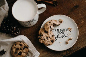 Bencer & Hazelnut Cookies For Santa Plate