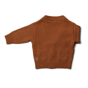 Goumikids Knit Button-up Sweater - Sienna