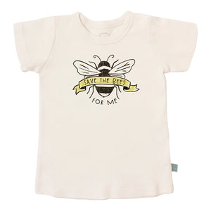 Finn & Emma Graphic Tee - Save the Bees