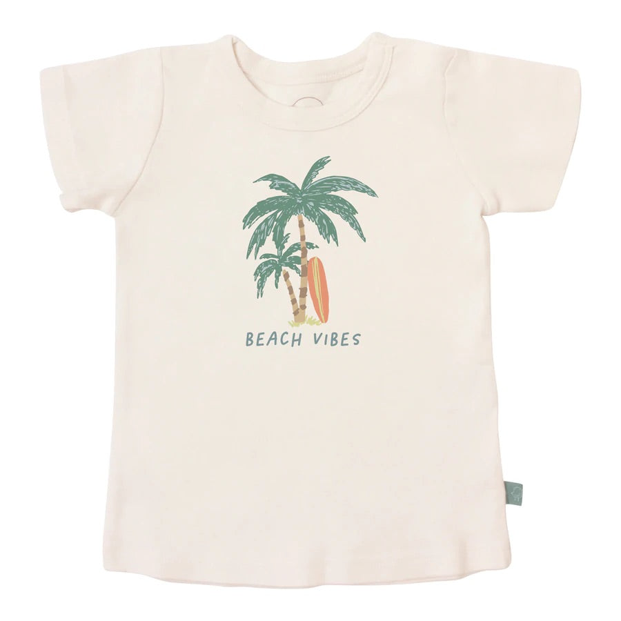 Finn & Emma Graphic Tee - Beach Vibes Palms
