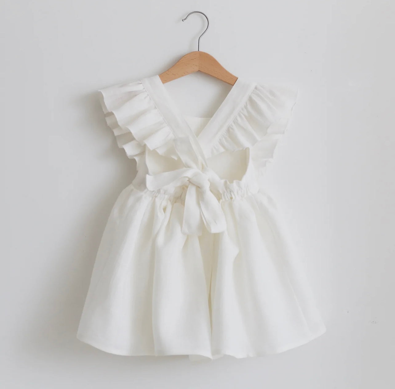 Dannie and Lilou Linen Vintage Dress