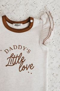 Bencer & Hazelnut Daddy's Little Love Bodysuit/Tee