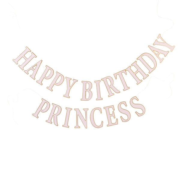My Mind's Eye Princess Happy Birthday Banner