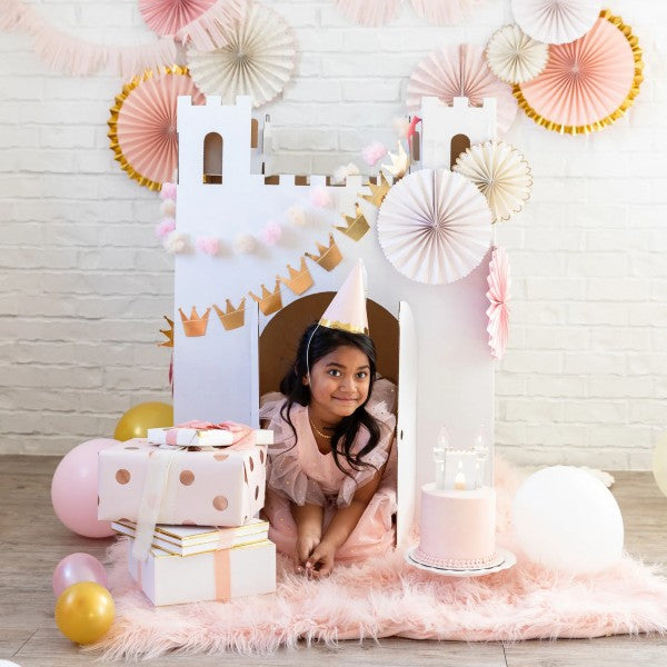 My Mind's Eye Princess Crowns and Pom Pom Tulle Banner Set