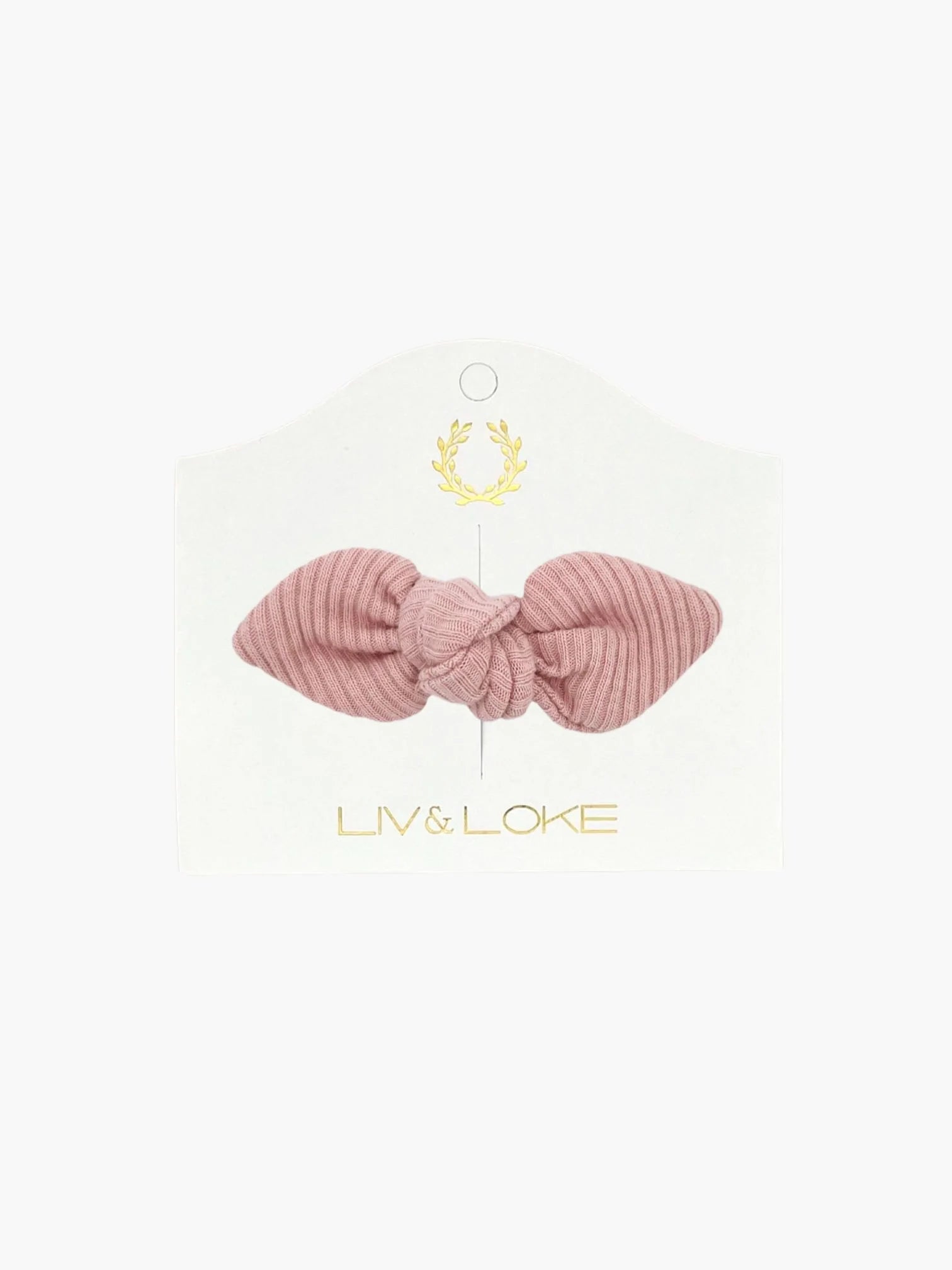 Liv & Loke Lovelia Mini Rosette Rib - Dusty pink