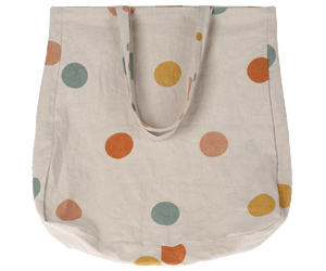 Maileg Tote bag, Multi dots - Large